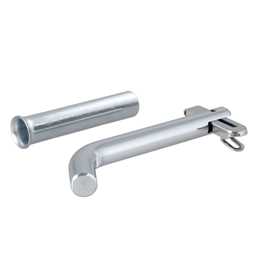 1/2" Swivel Hitch Pin with 5/8" Adapter (1/4" or 2" Receiver, Zinc) - 21561