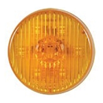 Amber 2.5” Round PC-Rated LED Marker/Clearance Light - MCL-58ABK