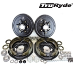 6-5.5" Bolt Circle 5,200 lbs. TruRyde® Trailer Axle Self-Adjusting Electric Brake Kit