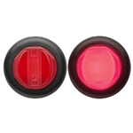 Red GloLight™ Uni-Lite™ 3/4” Sealed LED Marker/Clearance Light 1 Diode - MCL112RBK