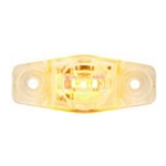 Clear Lens Yellow Mini Sealed LED Horizontal-Vertical  Marker/Clearance Light - MCL14CABFK
