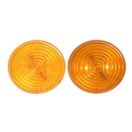 FLEET Count™ 2.5” Round Sealed Amber LED Marker/Clearance Light - MCL-527ABK