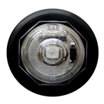 Clear Lens Uni-Lite™ 3/4” Amber LED Non-Directional Marker/Clearance Light - MCL10CAK14B