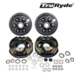 6-5.5" Bolt Circle 4,400 lbs. TruRyde® Trailer Axle Electric Brake Kit