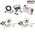 MAXX KIT Electric Over Hydraulic 3,500 lbs. Disc Brake Kit for One Axle with MAXX Caliper - DMK35IG1