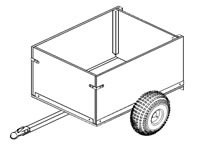 4'x3' Off-Road Utility Cart Plans (104)
