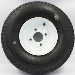 5.70X8 4PLY Four Lug Wheel and Tire - C140854