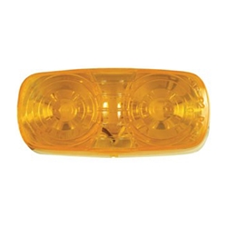Amber Bullseye LED Marker/Clearance Light - MCL-46AB
