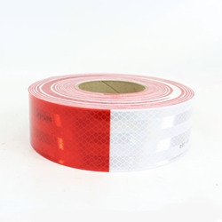 3M™ Diamond Grade™ Conspicuity Marking Roll 983-32 (PN67533) Red/White, 2 in x 150 ft