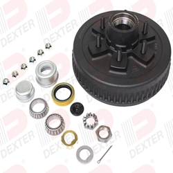 Dexter® 4,400 lbs. Hub and Drum Kit with a 6-5.5" Bolt Circle - K08-407-90
