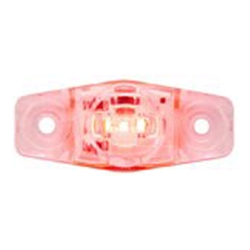 Clear Lens Red Mini Sealed LED Horizontal-Vertical  Marker/Clearance Light  - MCL14CRBFK