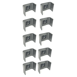 10 Pack 2 X 4 Weld On Stake Pocket - 2X4SP-10